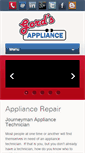 Mobile Screenshot of gordsappliance.com